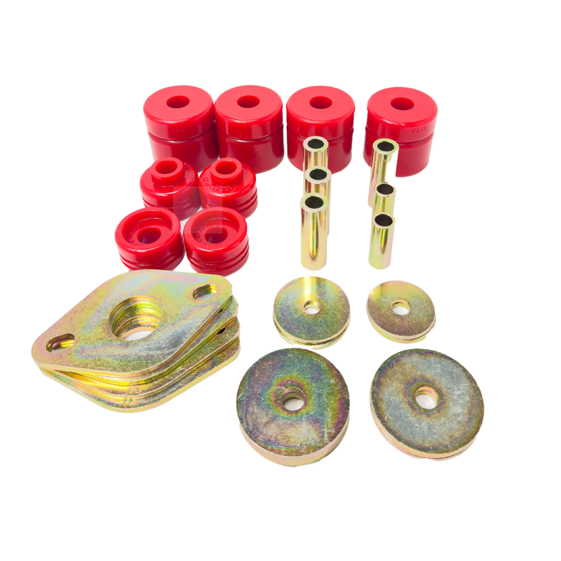 ES Leaf Spring Pads - Red - Image 2