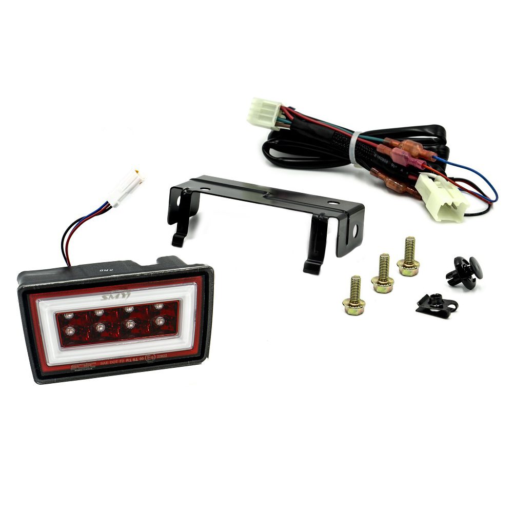 SMY F1 V3 Hyper-Flash Rear Brake Light RBL Red w/ DRL White Light Bar Subaru 2015-2021 WRX / STI