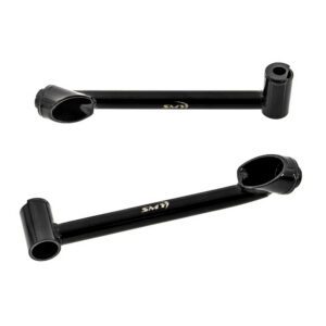 SMY Power Brace Rear Member Side Black Subaru 2008-2021 WRX / STI